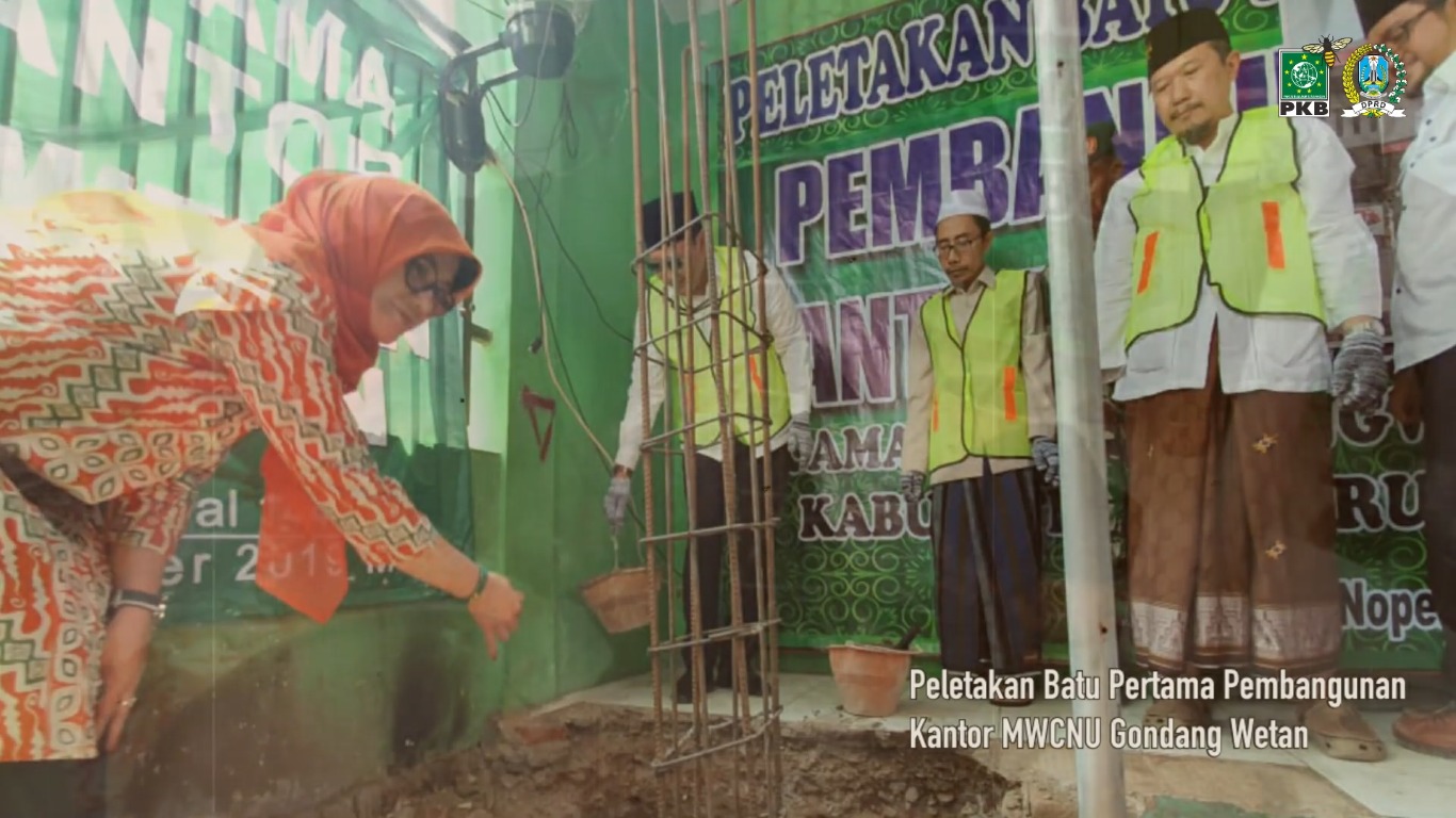 Peletakan Batu MWCNU Gondangwetan