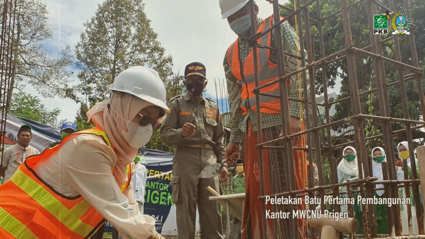 Peletakan Batu MWCNU Prigen